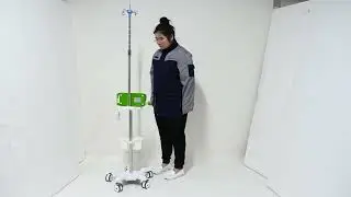 MK-IS11 Mobile Hospital IV Stand With Five Legs
