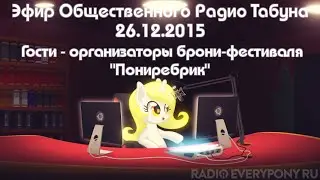 Эфир Общественного Радио Табуна 26.12.2015. Гости - организаторы брони-фестиваля 