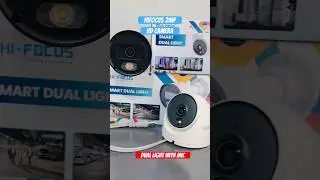 HiFocus 2MP Dual Light HD Camera with Mic #cctv #hdcamera @Secureindia24x7