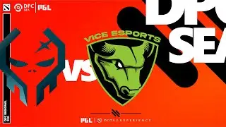 (4K) DPC 2021 SEA - Execration vs Vice - Game 1