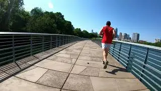 Austin TX, TownLake/Boardwalk and Auditorium shores Bike Ride (4K)