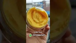 Kashmiri Saffron Face Cream - Whitening and Brightening Cream