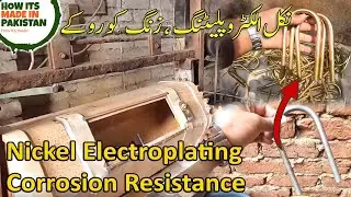 Nickel electroplating | How its made | Don't miss it | #SurfaceCoating  #CorrosionResistance