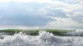 BEACH SOUNDS WITH PLEASANT MUSIC: Static beach sounds for relaxation and for people who cannot SLEEP