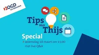 Tips van Thijs - Live Q&A