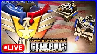 [LIVE] Doing What's Right in Online FFA Multiplayer Matches | C&C Generals Zero Hour