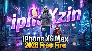 🔥 COMPREI um iPhone XS Max em 2026! Testei o FREE FIRE no ULTRA&hellip; Ser&aacute; que rodou? 😱📱