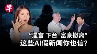 [EN] 成本1美元的新加坡“宫斗”AI视频  如何操弄你的情绪？Political conspiracies in Singapore? The truth about AI fake videos