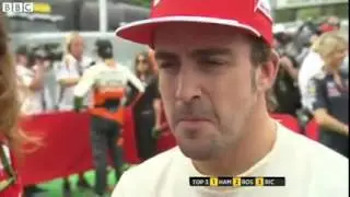F1 2014   05 Spanish GP   Post Race  Fernando Alonso   Mercedes' advantage is 'amazing'