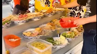 Street food - A Managerie of Skewers |Penang Malaysia