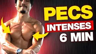 6 MIN PECTORAUX INTENSES À LA MAISON - AU POIDS DU CORPS ✅
