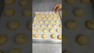 Mini Coconut Cookies #easyrecipe #eggless #minicookies