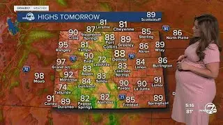Seasonal, sunny and dry Tuesday across the Denver metro area