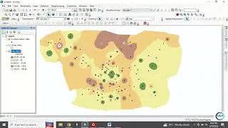 Как выполнить интерполяцию в ArcGIS