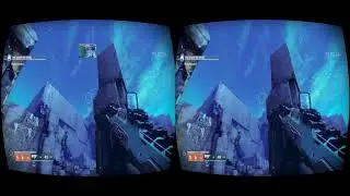 Destiny 2 PC Beta VR : PC to PlayStation 3D VR Zeiss Head Tracking Inverted Spire