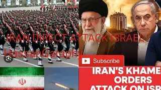 IRAN DIRECT ATTAck ISRAEL#IRAN SUPREME LEADER-HASSANGARAPHY