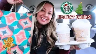 Starbucks Holiday Drinks & Treats 2023! 🎄