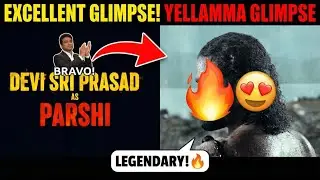 GOOSEBUMPS! Yellamma Glimpse REACTION 🔥 | EPIC SUCCESS! | Devi Sri Prasad (#dsp ) as Parshi #venu