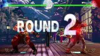STREET FIGHTER V Akuma vs alex