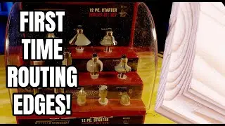 Tool Shop Router Bit 12 Pack -Testing out the Edge Bits - Routing for the First Time! | Schaedings