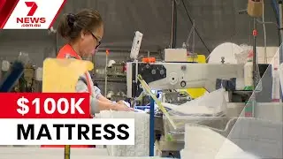Sydney mattress maker sells $100k beds to China | 7NEWS