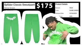 Sp5der Classic Sweatpants | Slime Green | Spring Summer 2023 Item Review