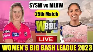 Live: MLRW vs SYSW 25th Live Match Today | Live Match Centre | MLRW vs SYSW Match Score | #livescore
