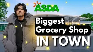 Biggest grocery shop (ASDA) in Town❤️‍🩹 #asda #groceryshopping