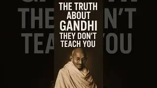 The Truth About Gandhi They Don&rsquo;t Teach You #shorts #mahatmagandhi