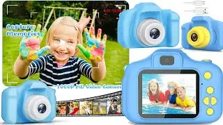 Trending Kids Digital Selfie Camera for Toddler with Video, Christmas/Birthday/Festival Gift of Kids