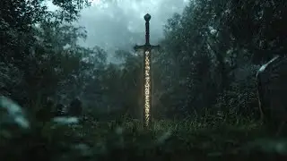 Legendary Magic Sword | Medieval Rainy Forest Ambience for Relaxation & Study