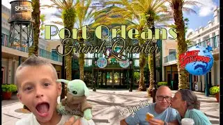 PORT ORLEANS RESORT: Disney Springs, Planet Hollywood, and beignets😋