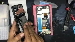 Disassembly INFINIX Smart 9 ganti LCD original