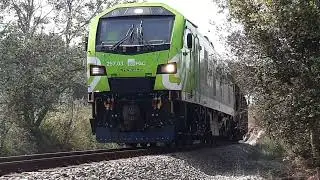 S/ 257 de FGC. Ramal Suria. Tren de Potasa descendiente.