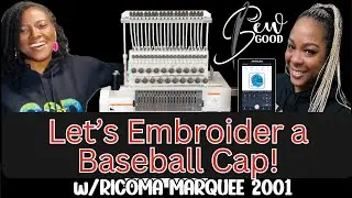 Why Ricoma Marquee 2001 is the BEST Embroidery Machine for Baseball Caps