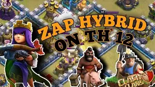 GENIUS ZAP HYBRID  |  Th 12 Gameplay #coc #supercell