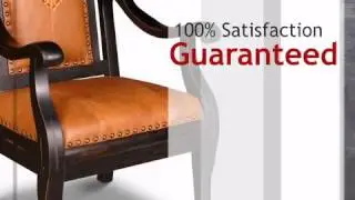 Texan Longhorn Chair with Yoked Croc Leather - lonestarwesterndecor.com
