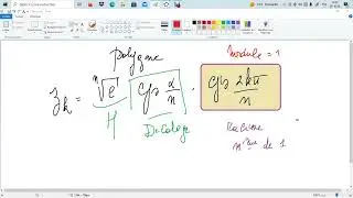 Racines n-ième de l'unité