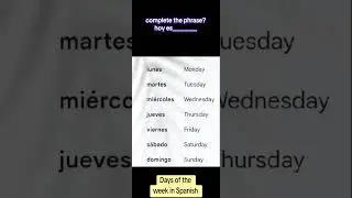learn Spanish for begginers #spanish #spanishvocabulary #spanishforbeginners #spanishteacher