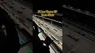 Las Vegas F1 2024 Race Start. George Russell P1