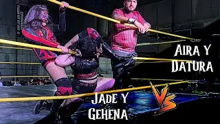 Aira y Datura vs Jade y Gehena ▓ ¡¡ LUCHA LIBRE CACHANILLA !! ▓