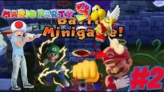 Toad and Friends Against Mario!!! Mario Party 9 - CPU Very Hard #2