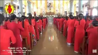 ĐGM Paul Cao Đ&igrave;nh Thuy&ecirc;n D&acirc;ng Lễ Tĩnh T&acirc;m C&aacute;c T&ocirc;ng Đồ GĐ Th&aacute;nh T&acirc;m GP Vinh