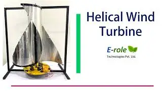 Helical Wind Turbine B tech Mechanical Engineering Final year project