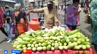 60yrs old Hard-working Man || selling green cucumber 🥒|| To Feeding Hig Family|| in Sunny 🌞