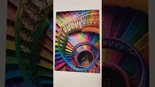 Stairs #jigsawpuzzle #500pieces #puzzle #jigsawpuzzleworld #colors #asmr