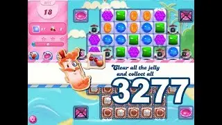 Candy Crush Saga Level 3277 (3 stars, No boosters)