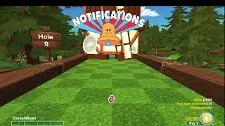 Chaotic Golf