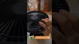 Opolar usb fan,10,000mah battery,3  speed,power indicator light,adjustable head rotate #usbfan