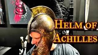 Unveiling The Epic Achilles Replica Helmet: Unboxing And First Impression!